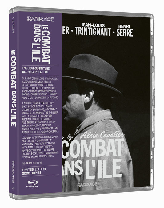 Le Combat Dans L'ile Limited Edition Radiance Films Blu-Ray [NEW]