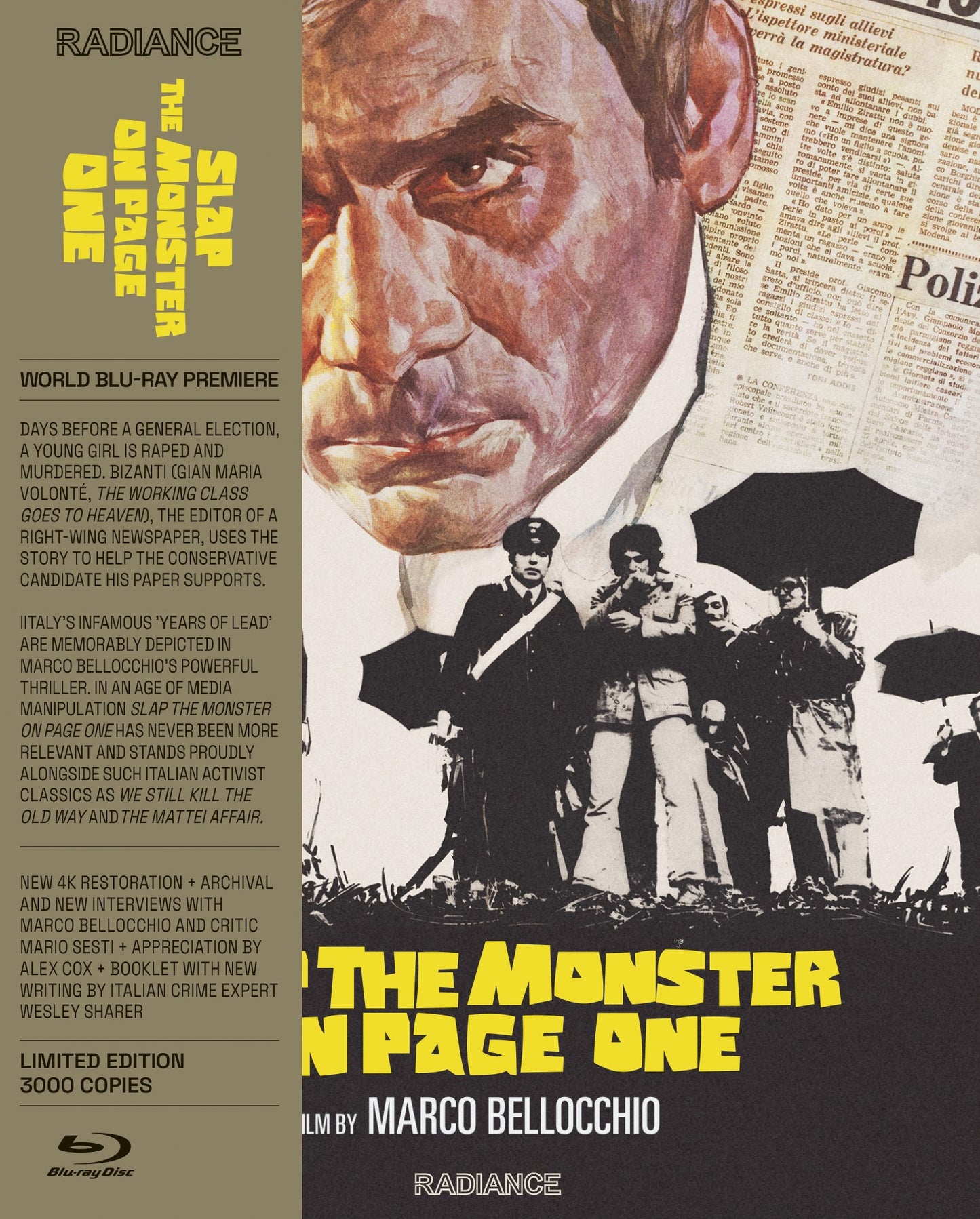 Slap the Monster on Page One Radiance Films Blu-Ray [PRE-ORDER]