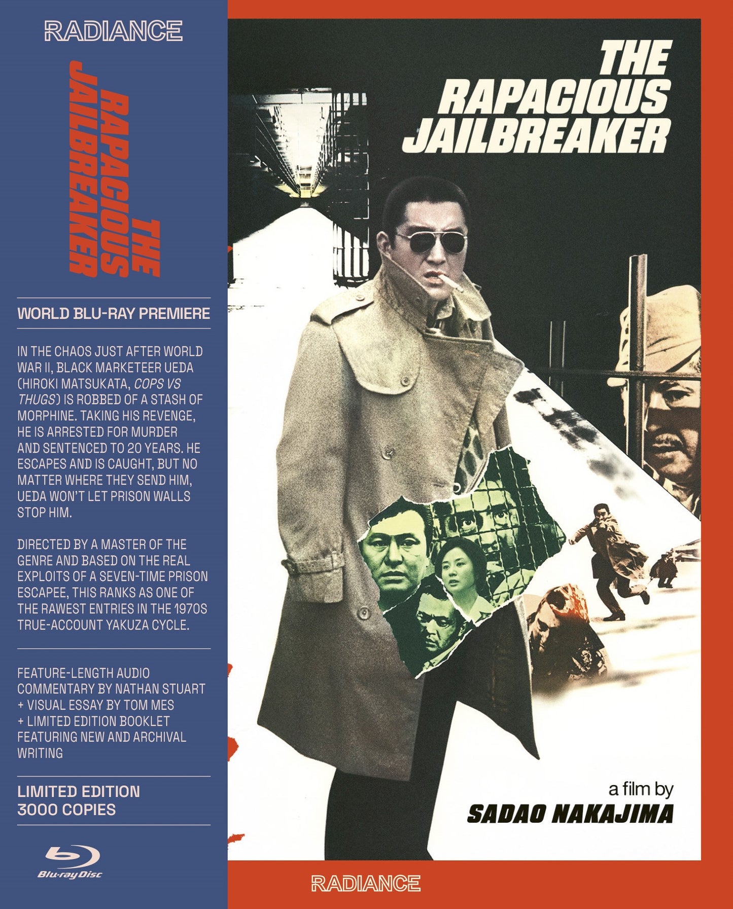 The Rapacious Jailbreaker Limited Edition Radiance Films Blu-Ray [PRE-ORDER]