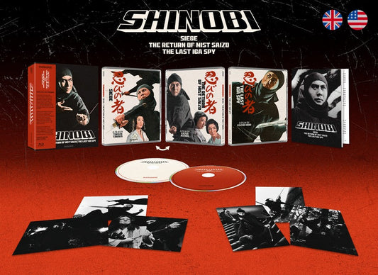 Shinobi Volume 2 Limited Edition Radiance Films Blu-Ray Box Set [NEW]