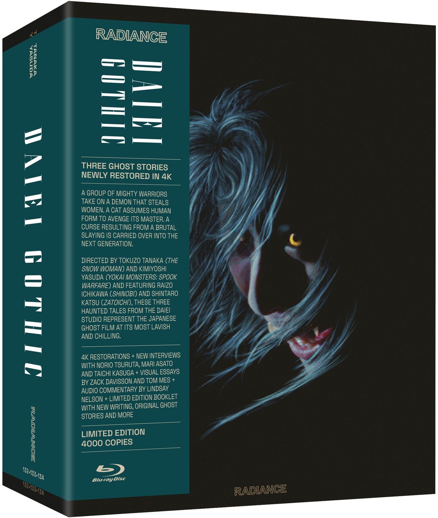 Daiei Gothic Vol 2: Japanese Ghost Stories Limited Edition Radiance Films Blu-Ray Box Set [PRE-ORDER]
