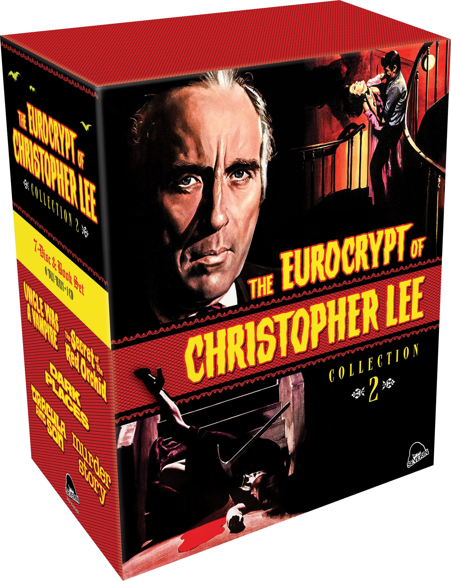 The Eurocrypt Of Christopher Lee Vol. 2 Severin Films Blu-Ray/CD Box Set [NEW]