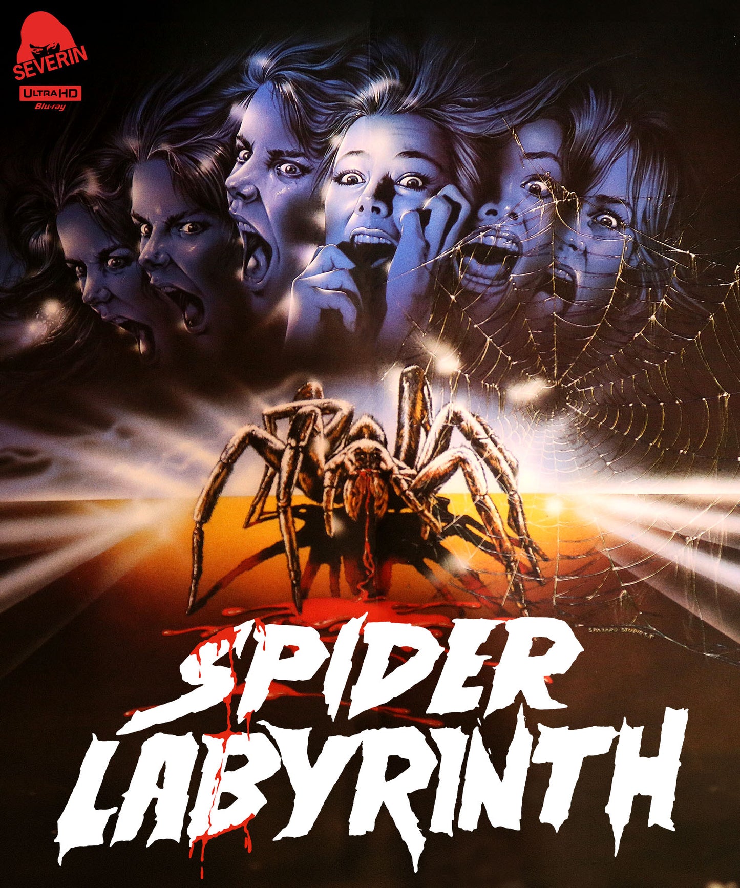 Spider Labyrinth Severin Films 4K UHD/Blu-Ray [NEW]