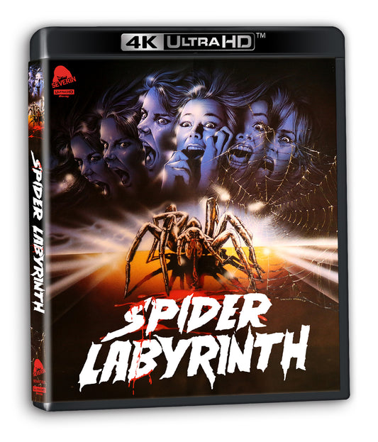 Spider Labyrinth Severin Films 4K UHD/Blu-Ray [NEW]