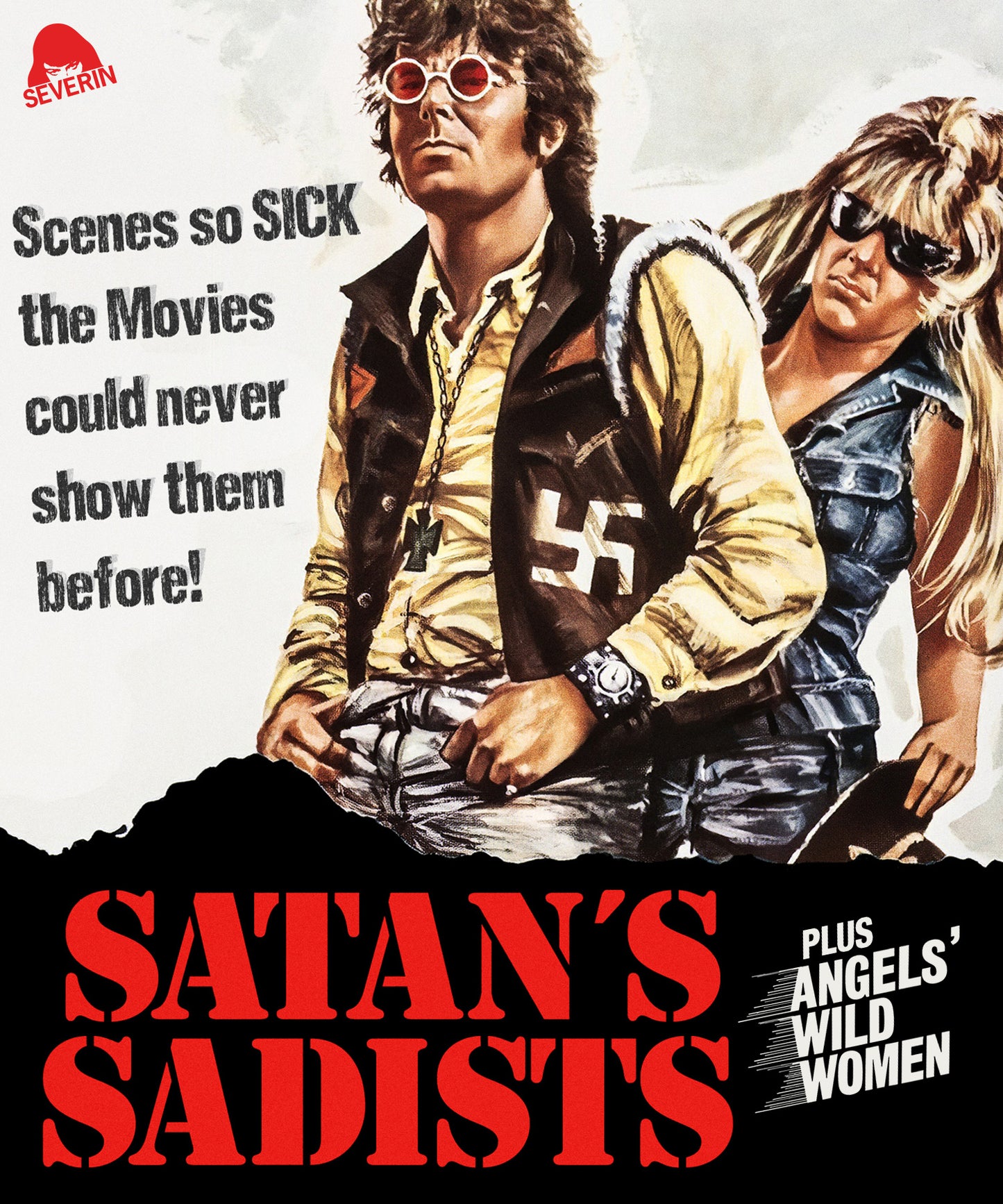 Satan's Sadists + Angels' Wild Women Severin Films Blu-Ray [PRE-ORDER]