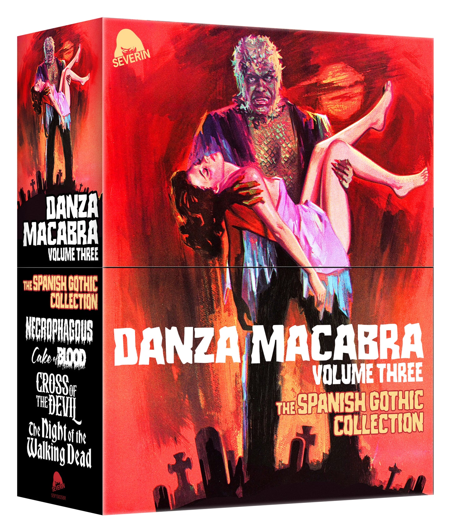 Danza Macabra Volume Three Severin Films Blu-Ray Box Set [NEW]