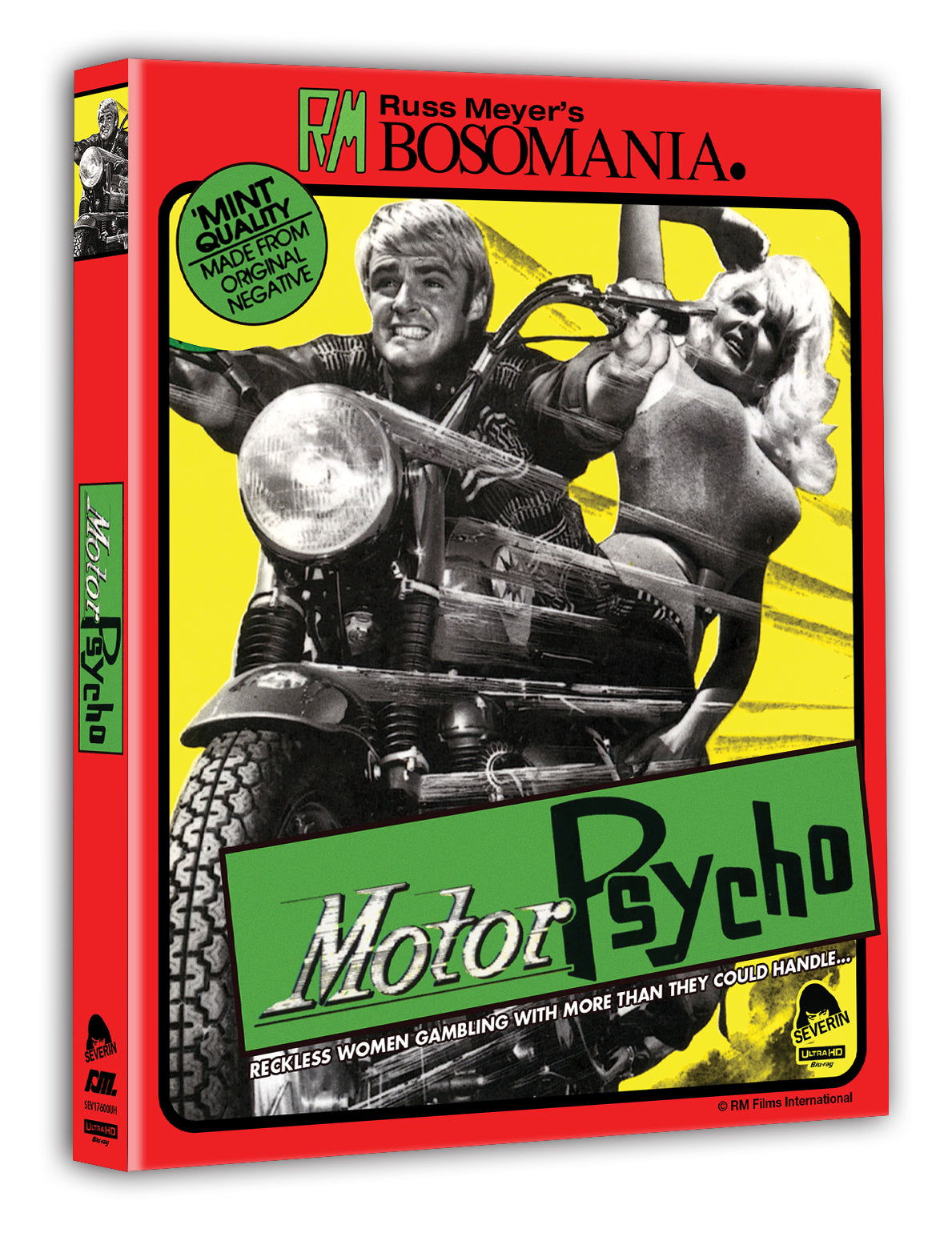 Russ Meyer's Motorpsycho Severin Films 4K UHD/Blu-Ray [PRE-ORDER] [SLIPCOVER]