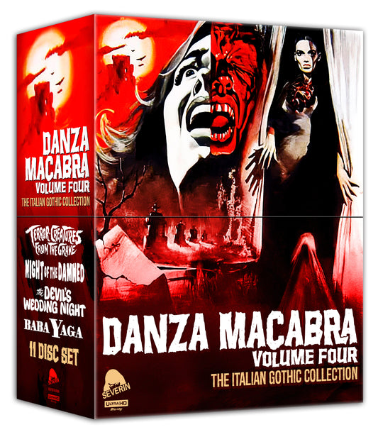 Danza Macabra Volume Four: The Italian Gothic Collection Severin Films 4K UHD/Blu-Ray/CD Box Set [PRE-ORDER]