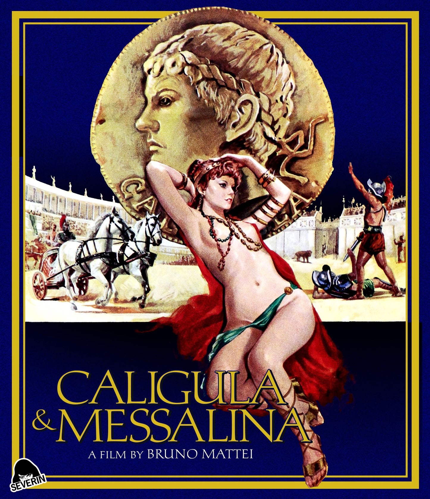 Caligula & Messalina Severin Films Blu-Ray/CD [NEW]