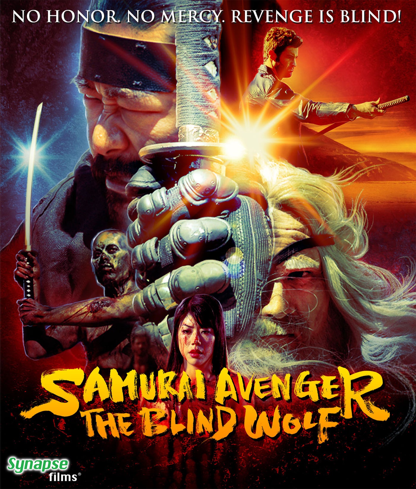 Samurai Avenger: The Blind Wolf Synapse Films Blu-Ray [NEW]