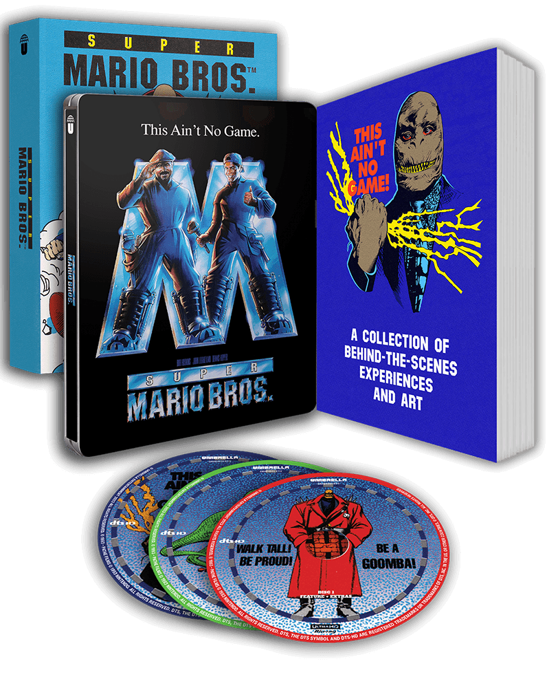 Super Mario Bros. 30th Anniversary (1993) 4K & Blu-ray Collector's Edition Steelbook