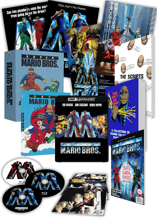 1UP - Super Mario Bros. 30th Anniversary Collector's Edition (3 Disc - 4K UHD + 2 Blu-Rays +Books +Posters +Artcards +Slipcase +Rigid Case) (1993)