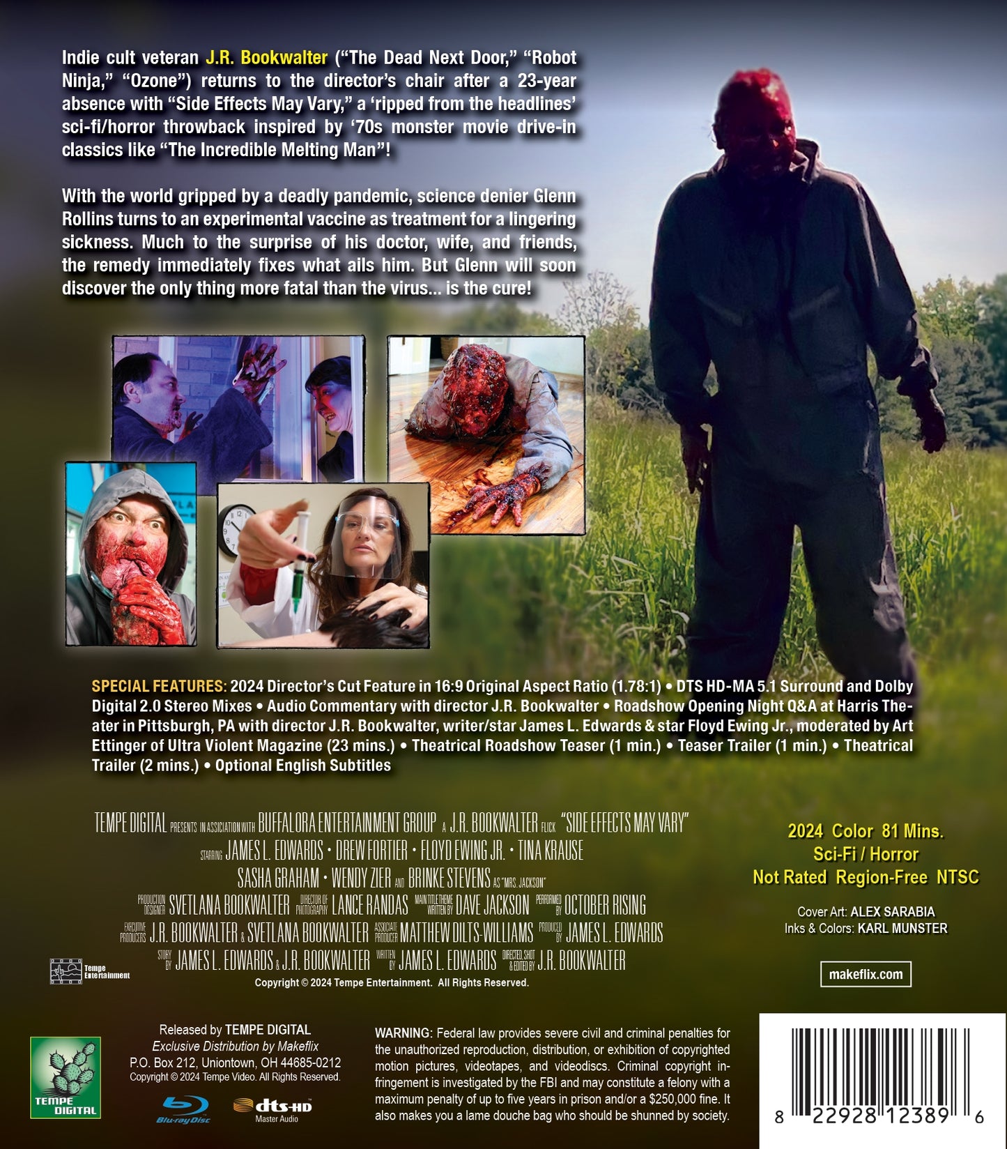 Side Effects May Vary Tempe Digital Blu-Ray [NEW]