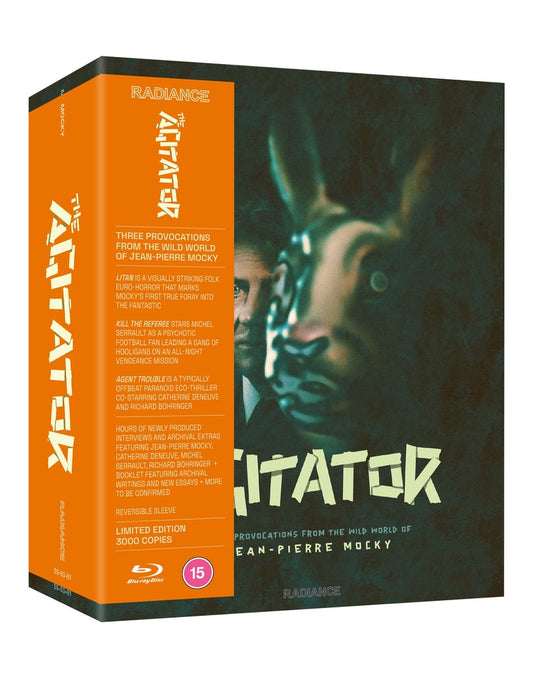 The Agitator: Three Provocations from the Wild World of Jean-Pierre Mocky Limited Edition Radiance Films Blu-Ray Box Set [PRE-ORDER]