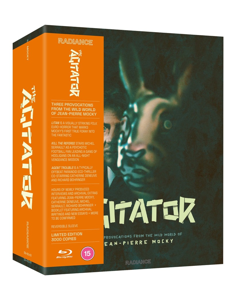 The Agitator: Three Provocations from the Wild World of Jean-Pierre Mocky Limited Edition Radiance Films Blu-Ray Box Set [NEW]