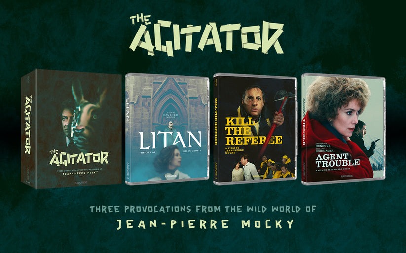 The Agitator: Three Provocations from the Wild World of Jean-Pierre Mocky Limited Edition Radiance Films Blu-Ray Box Set [PRE-ORDER]