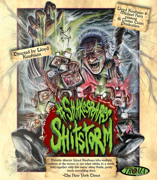 Shakespeare's Shitstorm Troma Video 4K UHD/Blu-Ray [PRE-ORDER]