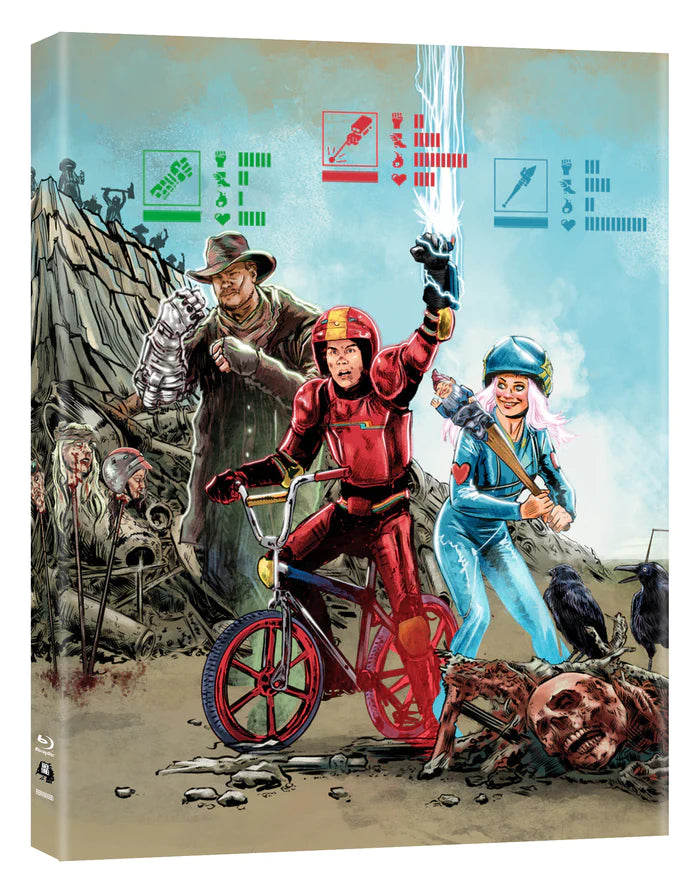 Turbo Kid Limited Edition Raven Banner Blu-Ray [NEW] [SLIPCOVER]