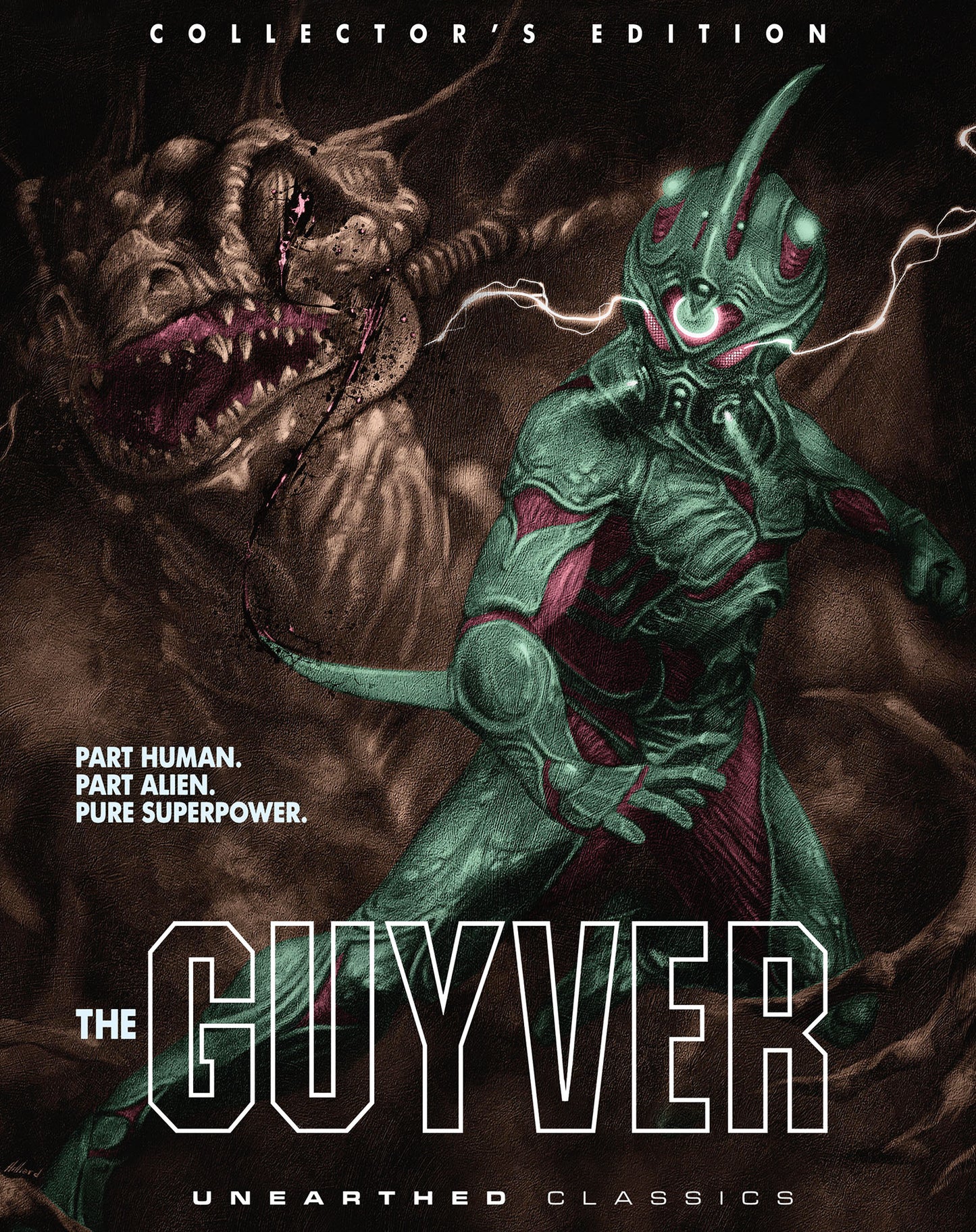 The Guyver Unearthed Films Blu-Ray [NEW] [SLIPCOVER]