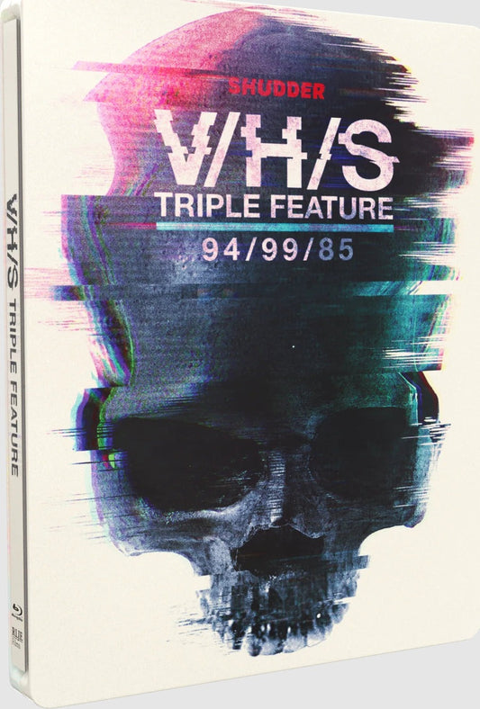 V/H/S/Triple Feature Limited Edition Image Entertainment 4K UHD/Blu-Ray Steelbook [NEW]