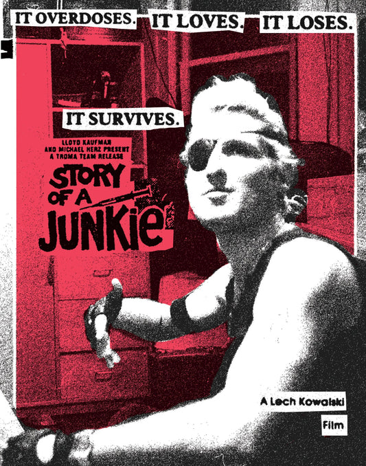 Story of a Junkie Limited Edition Vinegar Syndrome Blu-Ray [NEW] [SLIPCOVER]