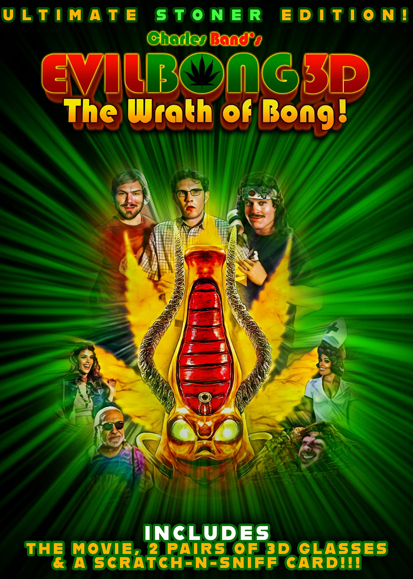 Evil Bong 3D: The Wrath Of Bong! Full Moon 3D Blu-Ray [PRE-ORDER]