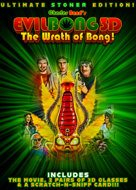 Evil Bong 3D: The Wrath Of Bong! Full Moon 3D Blu-Ray [PRE-ORDER]