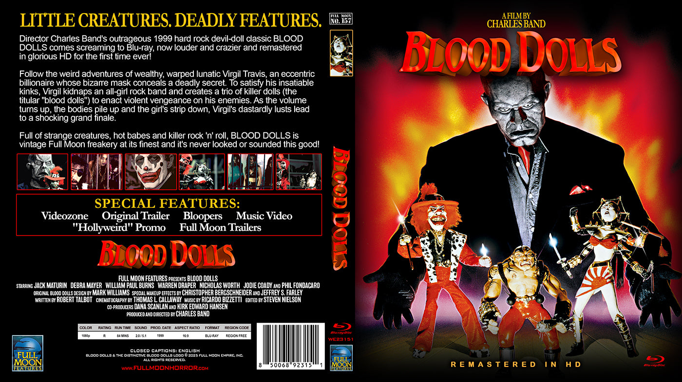 Blood Dolls Full Moon Blu-Ray [PRE-ORDER]