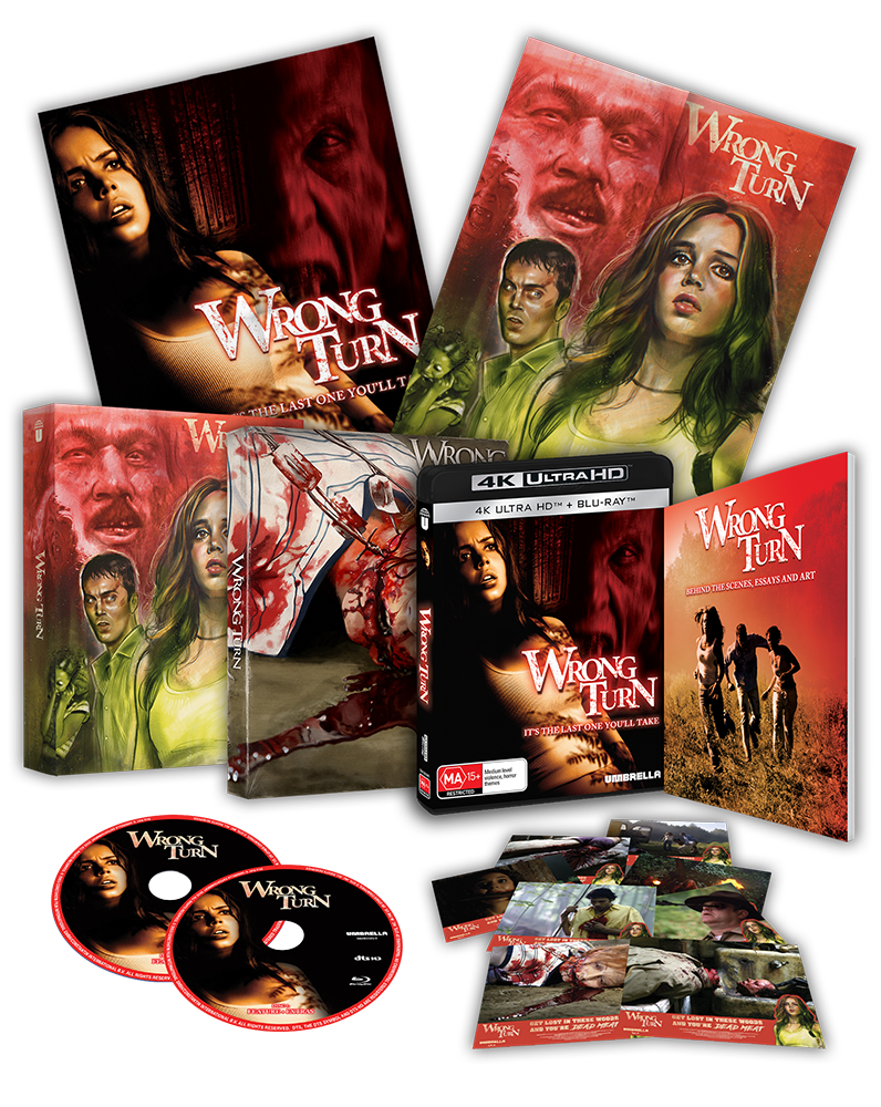 Wrong Turn (2003) 4K & Blu-ray Collector's Edition