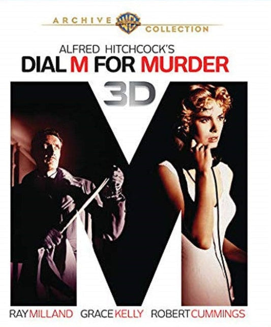 Dial M for Murder 3D Warner Archive Blu-Ray [NEW]