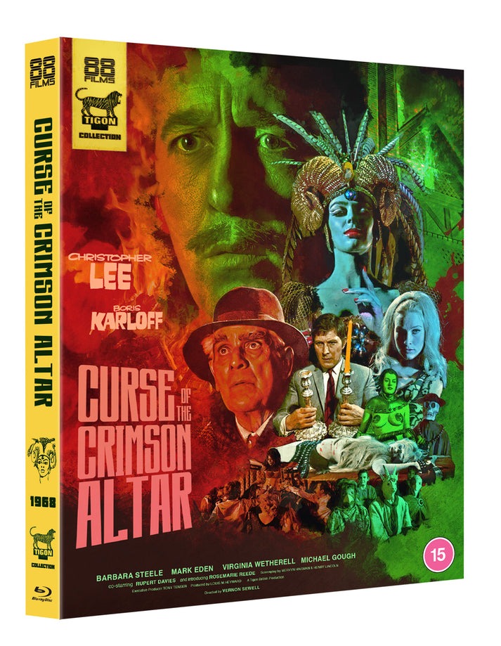 The Curse Of The Crimson Altar Limited Edition 88 Films Blu-Ray [NEW] [SLIPCOVER]