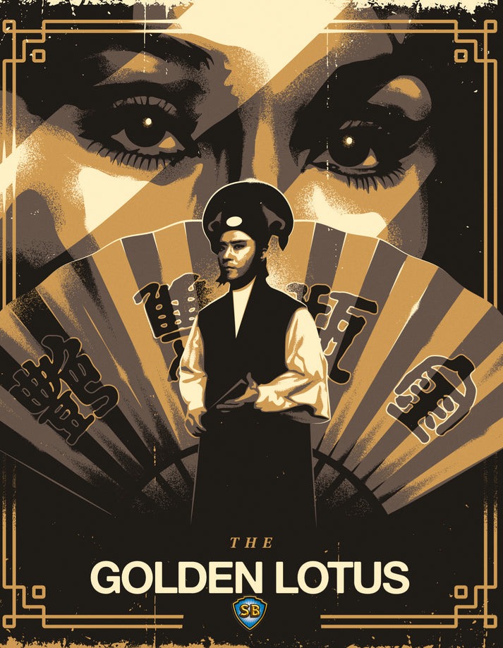 The Golden Lotus Limited Edition 88 Films Blu-Ray [NEW] [SLIPCOVER]