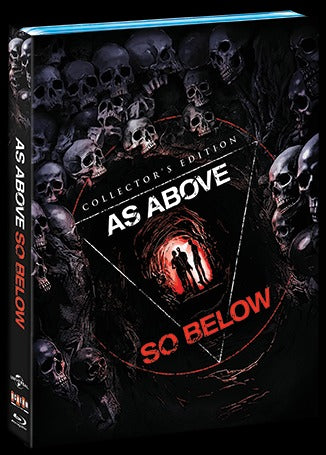 As Above, So Below Scream Factory Blu-Ray [NEW] [SLIPCOVER]