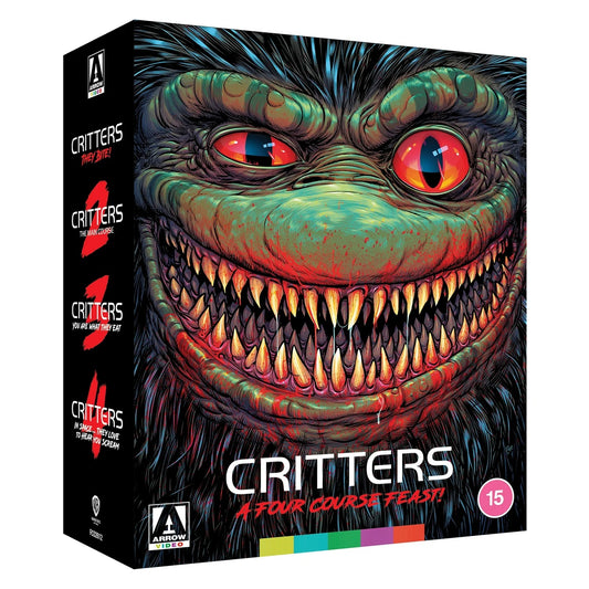 Critters: A Four Course Feast Limited Edition Arrow Video Blu-ray Box Set [NEW]