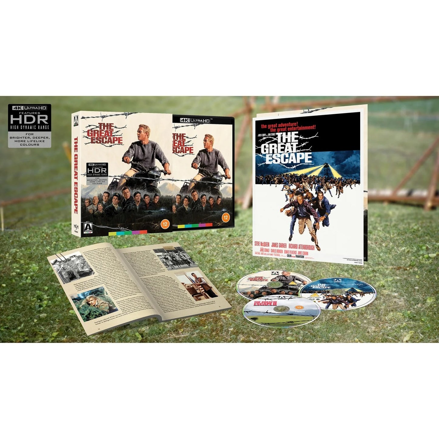 The Great Escape Limited Edition Arrow Video 4K UHD [PRE-ORDER] [SLIPCOVER]