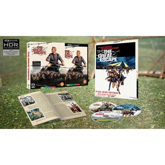 The Great Escape Limited Edition Arrow Video 4K UHD [NEW] [SLIPCOVER]