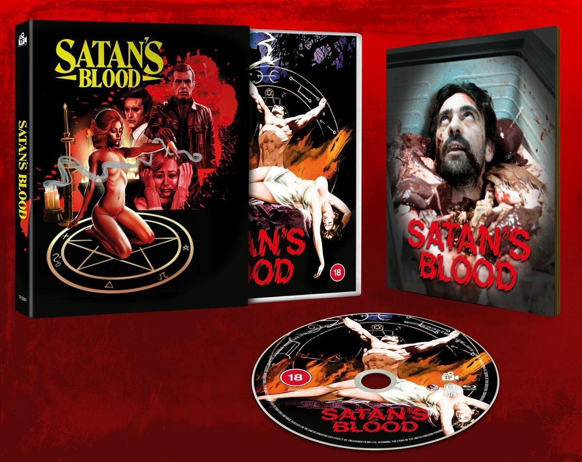 Satans Blood Limited Edition Treasured Films Blu-Ray [PRE-ORDER] [SLIPCOVER]