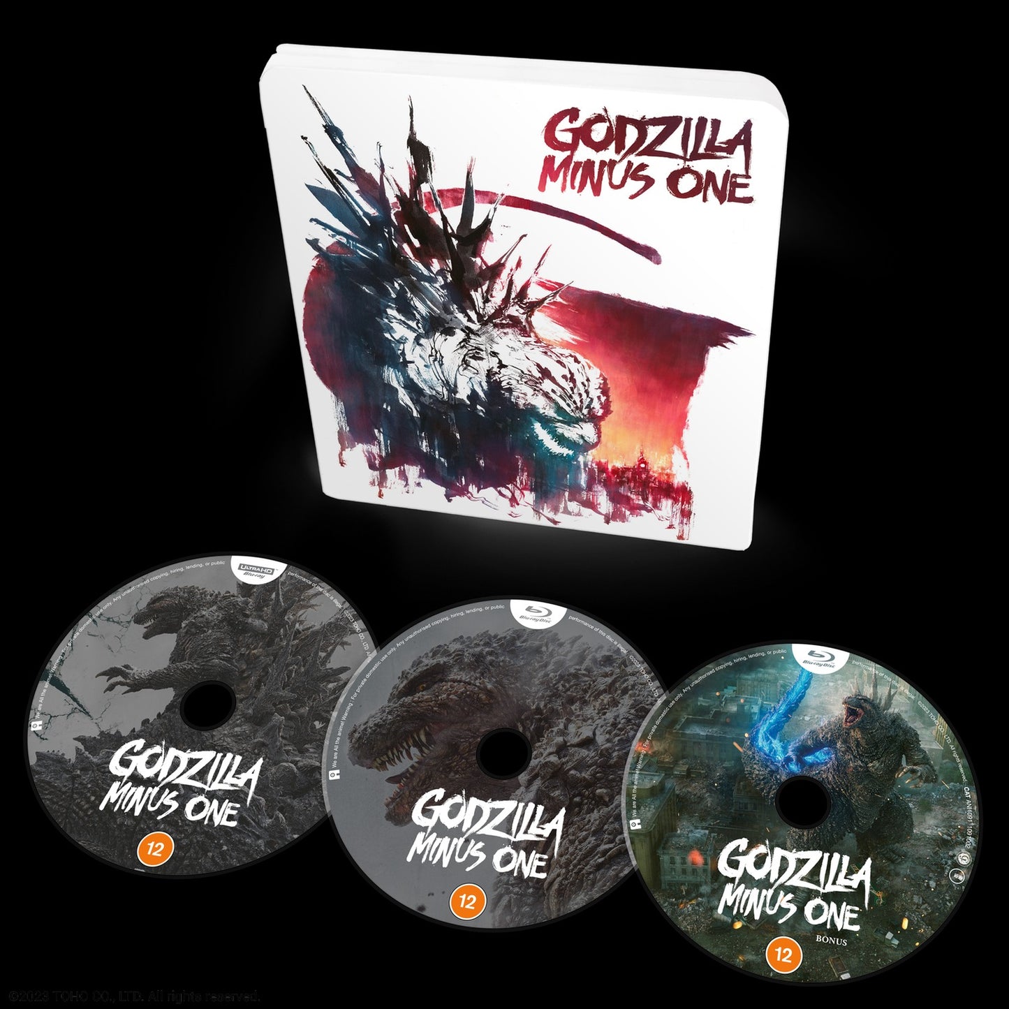 Godzilla Minus One Limited Edition Anime Ltd 4K UHD/Blu-Ray Steelbook [PRE-ORDER]