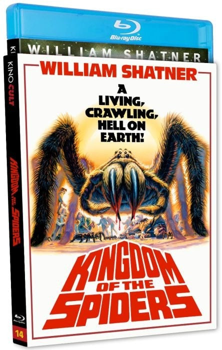 Kingdom of the Spiders Kino Cult Blu-Ray [NEW] [SLIPCOVER]