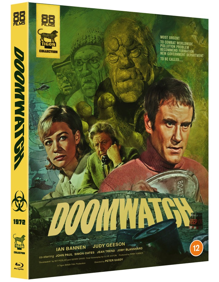 Doomwatch Limited Edition 88 Films Blu-Ray [NEW] [SLIPCOVER]