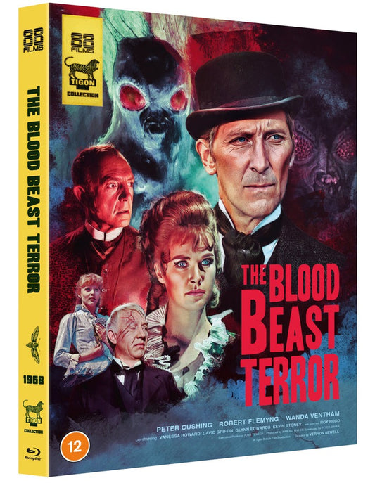 The Blood Beast Terror Limited Edition 88 Films Blu-Ray [NEW] [SLIPCOVER]