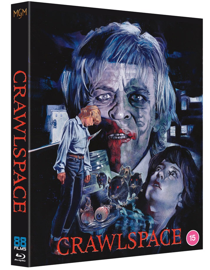 Crawlspace Limited Edition 88 Films Blu-Ray [NEW] [SLIPCOVER]