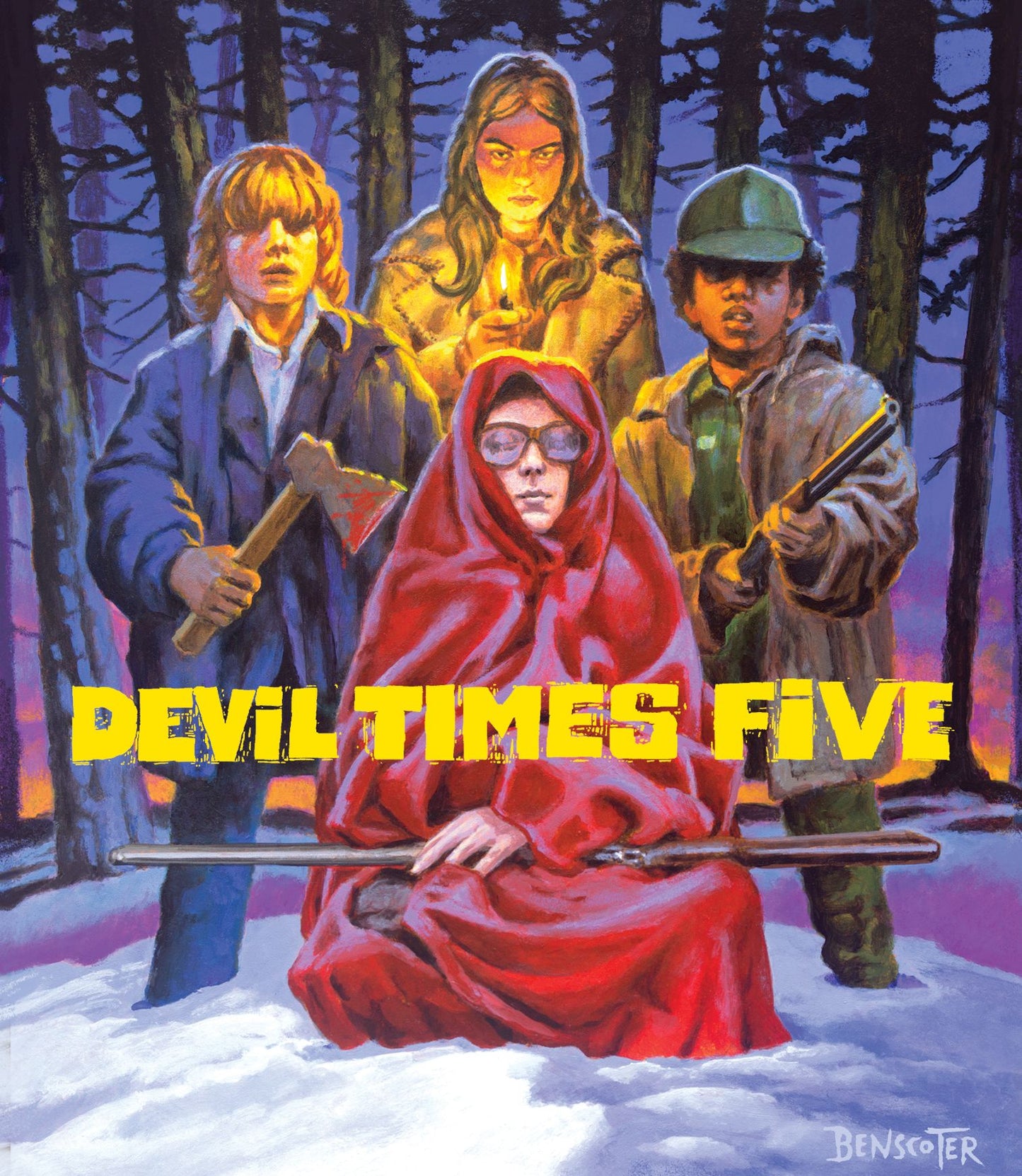 Devil Times Five Limited Edition Vinegar Syndrome 4K UHD/Blu-Ray [NEW] [SLIPCOVER]