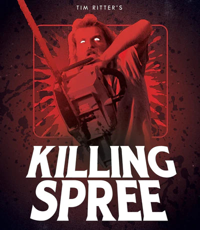 Killing Spree Limited Edition Terror Vision Blu-Ray [NEW] [SLIPCOVER]