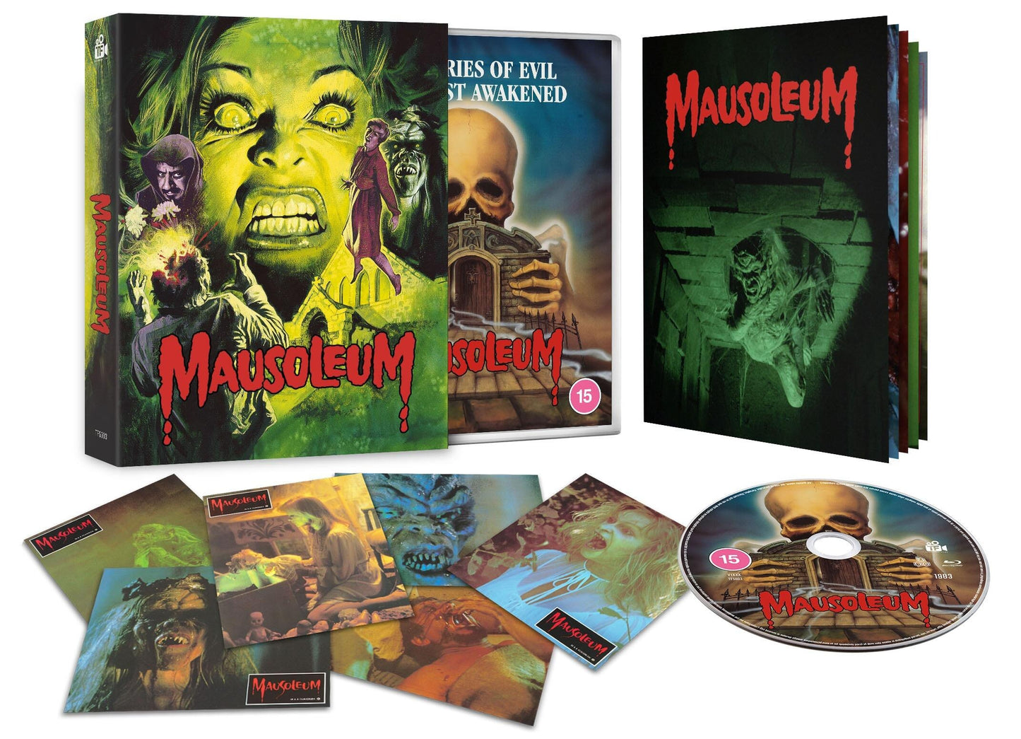Mausoleum Limited Edition Treasured Films Blu-Ray [NEW] [SLIPCOVER]