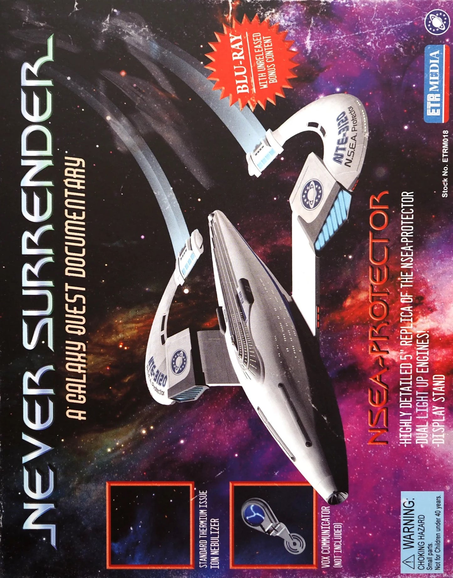 Never Surrender: A Galaxy Quest Documentary Limited Edition ETR Media Blu-Ray [NEW] [SLIPCOVER]