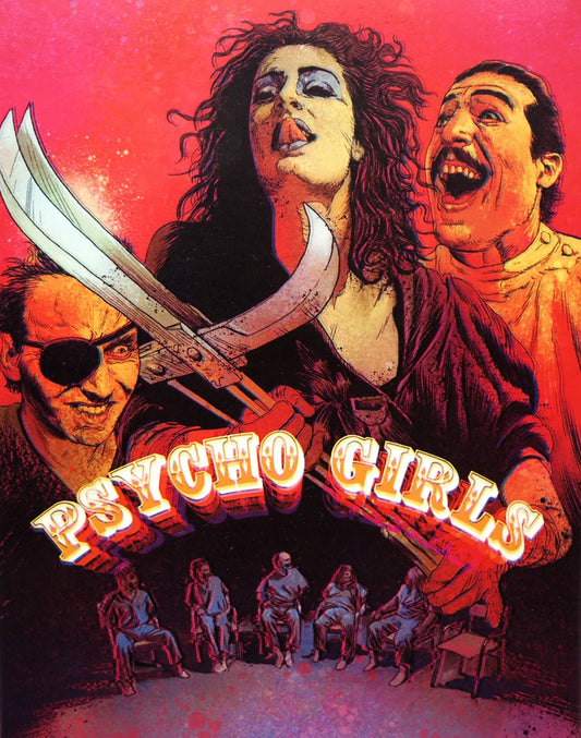 Psycho Girls Limited Edition Vinegar Syndrome Blu-Ray [NEW] [SLIPCOVER]