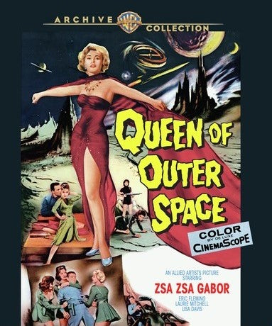 Queen of Outer Space Warner Archive Blu-Ray [NEW]