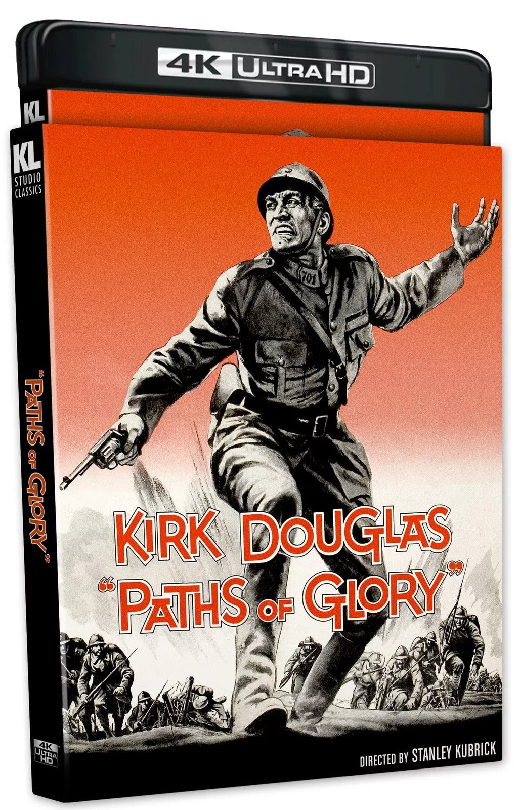 Paths of Glory Kino Lorber 4K UHD/Blu-Ray [NEW] [SLIPCOVER]