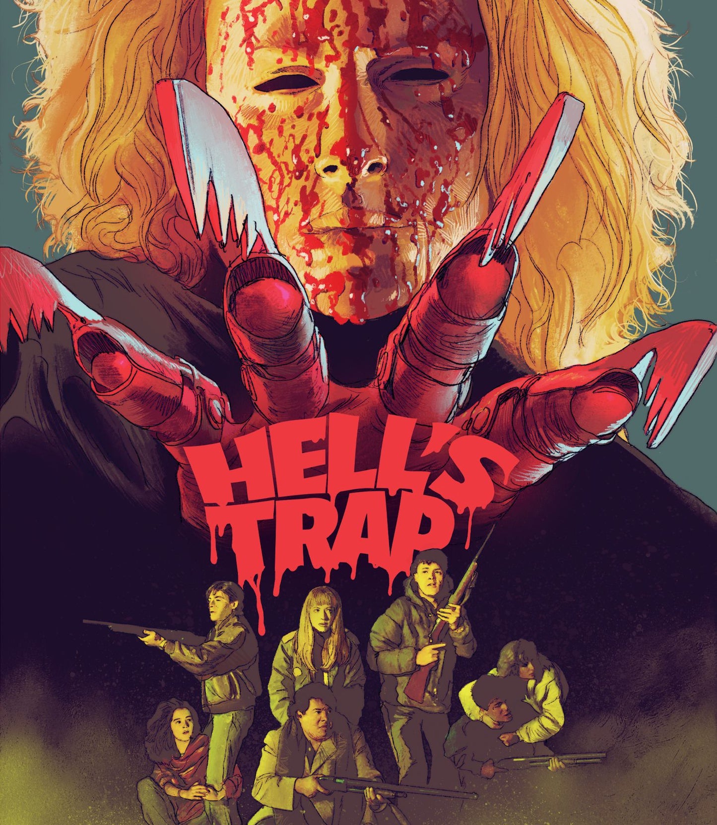 Hell's Trap Limited Edition Vinegar Syndrome Blu-Ray [NEW] [SLIPCOVER]